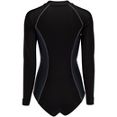 Maiô Feminino Fila Manga Longa Zip III - Foto 2