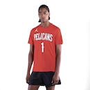 Camiseta New Orleans Pelicans NBA Jordan Nike Statement Masculina - Foto 2