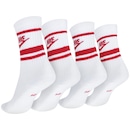 Kit de Meias Cano Alto Nike Essential Crew 3 Pares Adulto - Foto 2