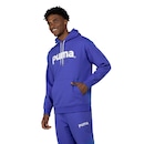 Blusão Masculino Puma com Capuz Team Graphic Hoodie - Foto 5