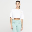 Blusa Cropped Manga Curta Feminina Oxer Estampada - Foto 6