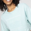 Blusa Cropped Manga Curta Feminina Oxer Estampada - Foto 7