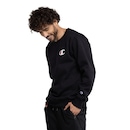 Blusão Masculino Champion Gola Careca Logo C Ink - Foto 2