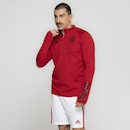 Blusa de Treino Moletom do Flamengo adidas Masculina Comissão - Foto 4
