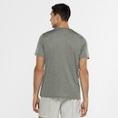 Camiseta Masculina Oxer Manga Curta Malha Mescla Basic - Foto 3