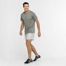 Camiseta Masculina Oxer Manga Curta Malha Mescla Basic - Foto 4