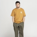 Camiseta New York Yankees MLB New Era Manga Curta Offline Survivor - Foto 2