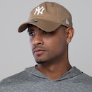 Boné Aba Curva New York Yankees New Era MLB Strapback 920 ST PERM KHK - Adulto - Foto 2