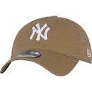 Boné Aba Curva New York Yankees New Era MLB Strapback 920 ST PERM KHK - Adulto - Foto 1