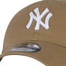 Boné Aba Curva New York Yankees New Era MLB Strapback 920 ST PERM KHK - Adulto - Foto 9