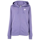 Jaqueta Feminina Nike com Capuz Sportswear Club FLC FZ - Foto 6