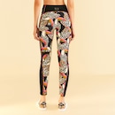 Calça Legging Feminina Farm Recorte Tucano Onça - Foto 2