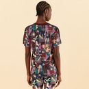 Camiseta Feminina Farm Manga Curta Dry Fit Cidade Mística - Foto 2