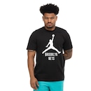 Camiseta Brooklyn Nets NBA Nike Masculina - Foto 2