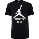 Camiseta Brooklyn Nets NBA Nike Masculina - Foto 5
