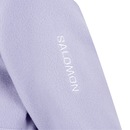 Jaqueta Feminina Salomon com Proteção Solar Fleece Polar Lt Lavander - Foto 13