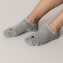 Kit 3 Pares de Meias Não Atoalhada Invisível Tamanho 34-38 Casual Oxer Adulto - Foto 10