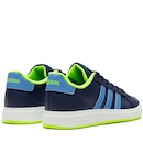 Tênis adidas Grand Court 2.0 - Infantil - Foto 4