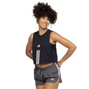 Camiseta Regata Cropped Feminina adidas Training Essentials COT - Foto 2