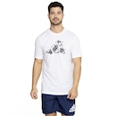 Camiseta Masculina adidas Logo Gráfica - Foto 2