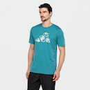 Camiseta Masculina adidas Logo Gráfica - Foto 5