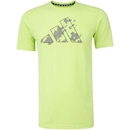 Camiseta Masculina adidas Logo Gráfica - Foto 1