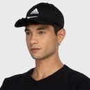 Boné Aba Curva adidas Strapback Baseball 3 Listras - Adulto - Foto 2