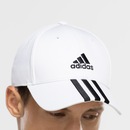 Boné Aba Curva adidas Strapback Baseball 3 Listras - Adulto - Foto 4