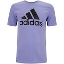 Camiseta Masculina adidas Manga Curta Big Logo - Foto 1