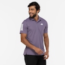 Camisa Polo Masculina adidas Manga Curta Club 3 Stripes - Foto 5