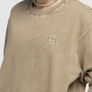 Blusa de Moletom Huf Careca Galaxy Faded Crewnec - Foto 5