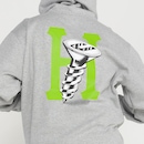 Blusa de Moletom Huf com Capuz Canguru Hardware - Foto 6