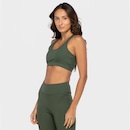 Top Fitness sem Bojo Oxer Média Sustentação Básico Campeão Slim - Adulto - Foto 4