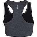 Top Fitness com Bojo Removivel Oxer Média Sustentação Bartak Mescla - Adulto - Foto 3