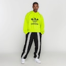 Camiseta adidas Originals 2 em 1 Regata + Cropped com Capuz Trefoil Big Logo - Foto 2