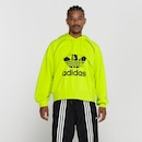 Camiseta adidas Originals 2 em 1 Regata + Cropped com Capuz Trefoil Big Logo - Foto 3