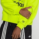 Camiseta adidas Originals 2 em 1 Regata + Cropped com Capuz Trefoil Big Logo - Foto 7