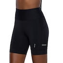 Bermuda Feminina Oxer Bolso Lateral Cós Médio Alta Compressão - Foto 2