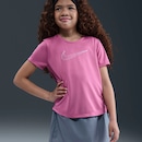 Camiseta Infantil Nike Manga Curta Dri-Fit One SS Top - Foto 4