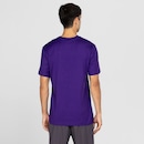 Camiseta Los Angeles Lakers NBA Masculina Nike Manga Curta Logo1 Ss Tee - Foto 3
