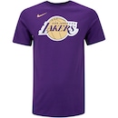 Camiseta Los Angeles Lakers NBA Masculina Nike Manga Curta Logo1 Ss Tee - Foto 7