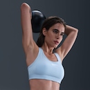 Top Fitness com Bojo Nike Média Sustentação Swoosh Sport - Foto 2