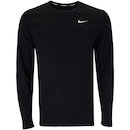 Camiseta Masculina Nike Manga Longa Dri-Fit Miler Top - Foto 1