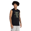 Camiseta Regata Masculina Nike Dri-Fit SL Camo - Foto 2