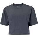 Blusa Cropped Feminina ASICS Manga Curta Malha - Foto 1