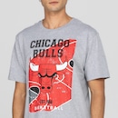 Camiseta Chicago Bulls Masculina NBA Manga Curta Backcourt - Foto 6
