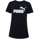 Camiseta Feminina Puma Manga Curta Essentials Logo Tee - Foto 5