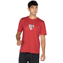 Camiseta do São Paulo Masculina Embossed - Foto 2