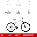 Mountain Bike Caloi Vulcan HDS - Aro 29 -  Freio a Disco Hidráulico - 24 Marchas - Foto 3