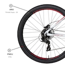 Mountain Bike Caloi Vulcan HDS - Aro 29 -  Freio a Disco Hidráulico - 24 Marchas - Foto 8